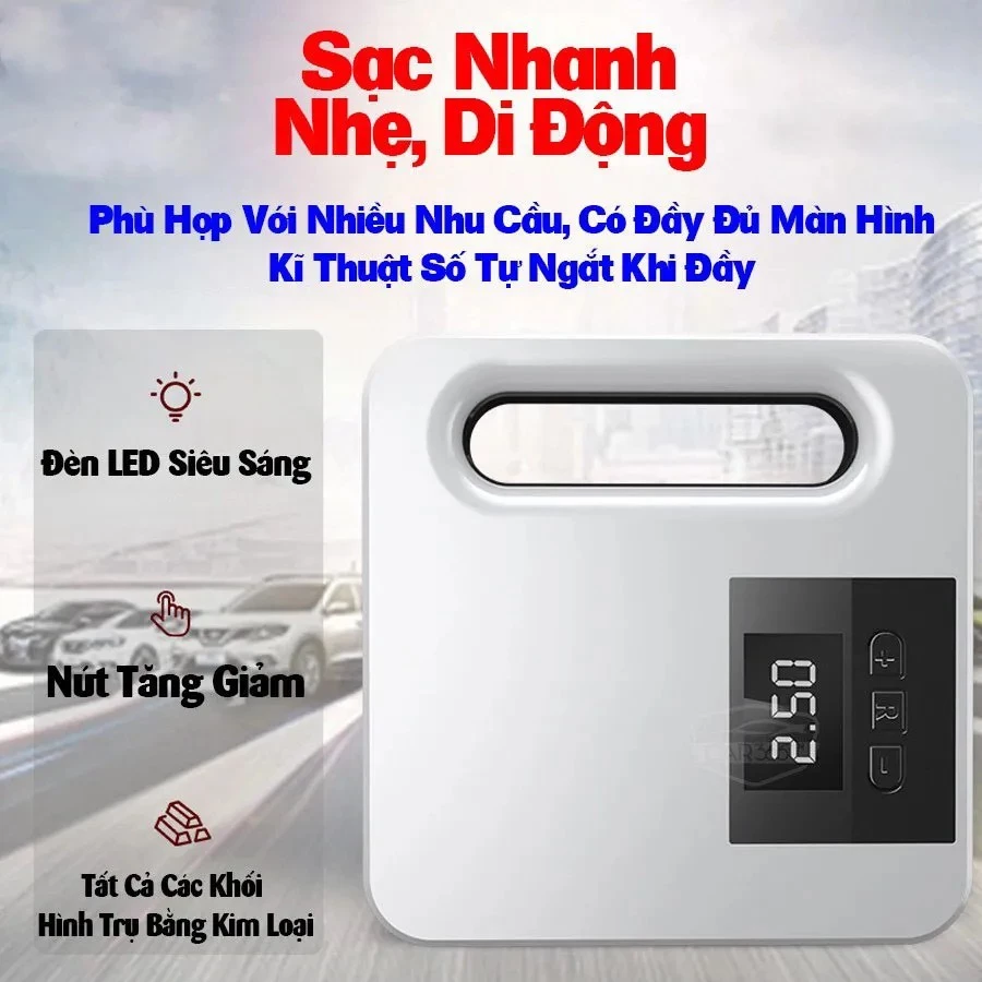 Bơm cầm tay mini cho Innova Cross Bơm cầm tay mini cho Innova Cross - Bơm lốp xe khẩn cấp